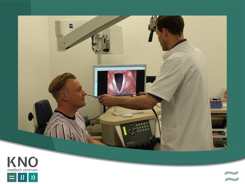 Stroboscopie in het KNO Medisch Centrum